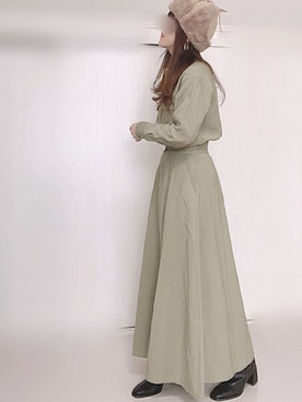 Ⓜ︎さん（レディース・152cm）の冬コーディネート