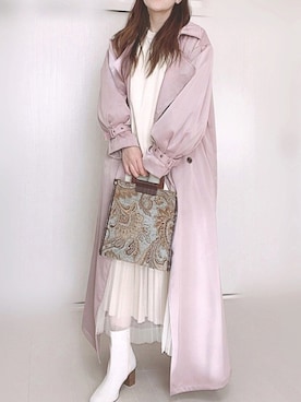 Ⓜ︎さん（レディース・152cm）の冬コーディネート