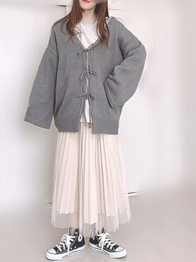 Ⓜ︎さん(レディース・152cm)の冬コーディネート