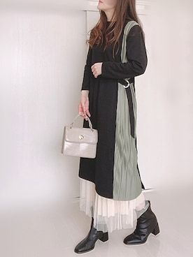 Ⓜ︎さん（レディース・152cm）の冬コーディネート