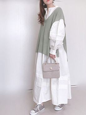 Ⓜ︎さん（レディース・152cm）の春コーディネート