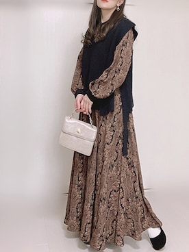 「sango（sango）のアイテム」を使った、Ⓜ︎さん（レディース・152cm）の春コーディネート