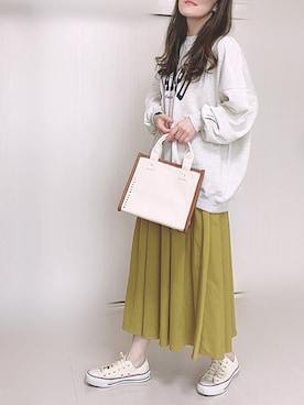 Ⓜ︎さん（レディース・152cm）の春コーディネート