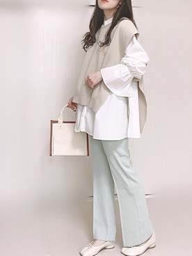 Ⓜ︎さん（レディース・152cm）の春コーディネート