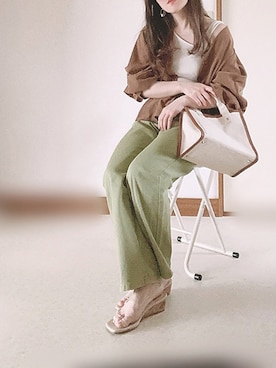 Ⓜ︎さん（レディース・152cm）の春コーディネート