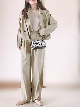 Ⓜ︎さん（レディース・152cm）の春コーディネート