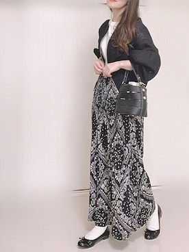 「Rewde（ルゥデ）のアイテム（その他アウター）」を使った、Ⓜ︎さん（レディース・152cm）の春コーディネート