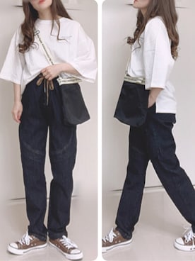 「meemselect」｜Ⓜ︎さん（レディース・152cm）の春コーディネート