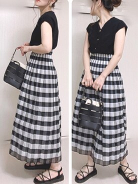 Ⓜ︎さん（レディース・152cm）の春コーディネート