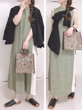 Ⓜ︎さん（レディース・152cm）の春コーディネート