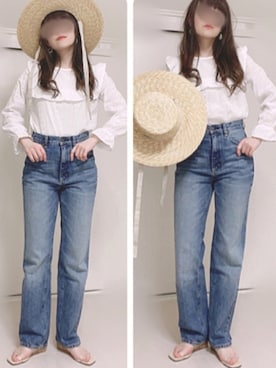 「sakishimatokyo」｜「アイテム（帽子）」を使った、Ⓜ︎さん（レディース・152cm）の春コーディネート