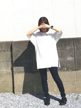 「LE COQ（ルコック）のアイテム」を使った、Fukukoさん（レディース・150cm）の秋コーディネート