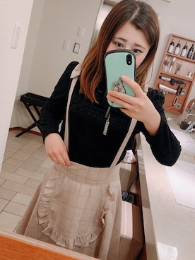 「アイテム（PC・スマホグッズ/家電）」を使った、おりひめ🎋⭐️さん（レディース・153cm・20代）の冬コーディネート
