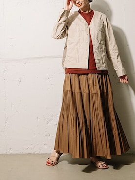 「MARECHAL TERRE（マルシャルテル）のアイテム」を使った、MARECHAL TERREさん（レディース・162cm）の春コーディネート