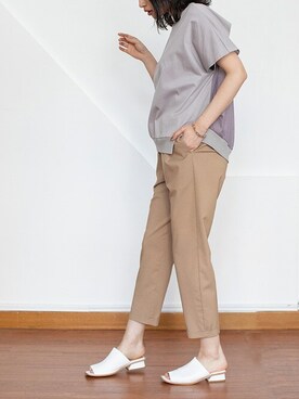 「MARECHAL TERRE（マルシャルテル）のアイテム」を使った、MARECHAL TERREさん（レディース・166cm）の春コーディネート