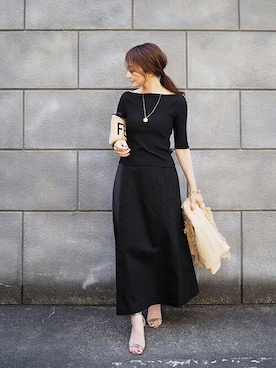 「MARECHAL TERRE（マルシャルテル）のアイテム」を使った、MARECHAL TERREさん（レディース・164cm）の春コーディネート