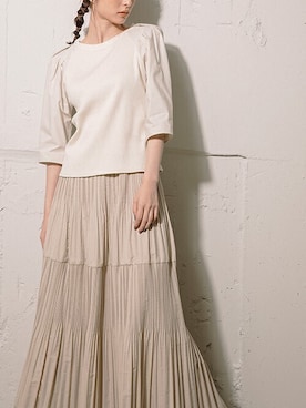 「MARECHAL TERRE（マルシャルテル）のアイテム」を使った、MARECHAL TERREさん（レディース・163cm）の夏コーディネート