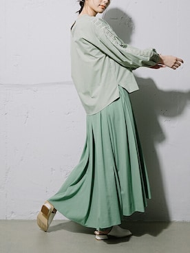 「MARECHAL TERRE（マルシャルテル）のアイテム」を使った、MARECHAL TERREさん（レディース・163cm）の夏コーディネート