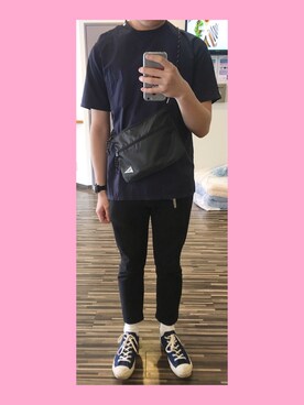「DOEK（ドゥック）のアイテム」を使った、ルイさん（メンズ・169cm）の春コーディネート
