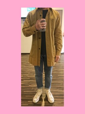 「Audience（オーディエンス）のアイテム（ジャケット/アウター）」を使った、ルイさん（メンズ・169cm）の夏コーディネート