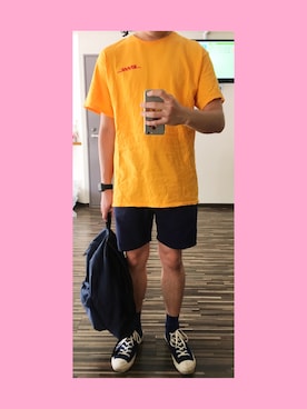 「DOEK（ドゥック）のアイテム」を使った、ルイさん（メンズ・169cm）の夏コーディネート