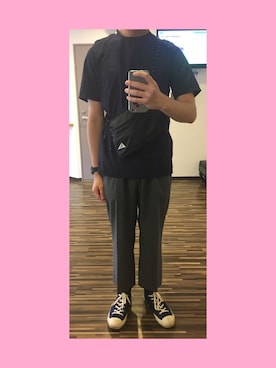 「DOEK（ドゥック）のアイテム」を使った、ルイさん（メンズ・169cm）の夏コーディネート