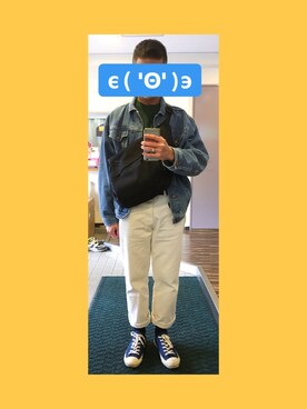 「DOEK（ドゥック）のアイテム」を使った、ルイさん（メンズ・169cm）の秋コーディネート