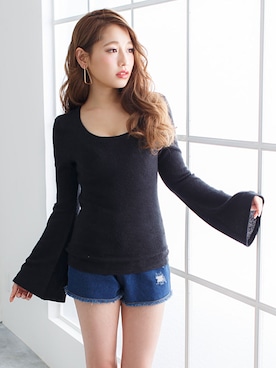 「Newlyme（ニューリーミー）のアイテム」を使った、夢展望（YUMETENBO)さん（レディース・163cm）の冬コーディネート