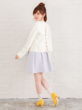 「Newlyme（ニューリーミー）のアイテム」を使った、夢展望（YUMETENBO)さん（レディース・163cm）の冬コーディネート