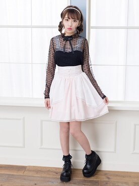 「DearMyLove（ディアマイラブ）のアイテム」を使った、夢展望（YUMETENBO)さん（レディース・163cm）の冬コーディネート