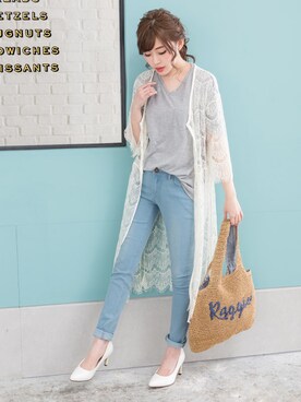 「こなれ感」｜夢展望（YUMETENBO)さん（レディース・163cm）の春コーディネート