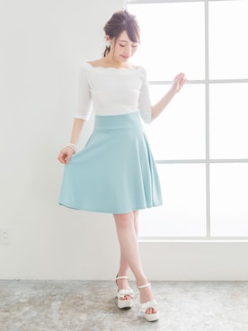 「夢展望（ユメテンボウ）のアイテム」を使った、夢展望（YUMETENBO)さん（レディース・163cm）の春コーディネート