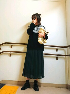 m@yaさん（レディース・159cm）の秋コーディネート
