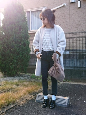 m@yaさん（レディース・159cm）の秋コーディネート