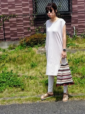 m@yaさん（レディース・159cm）の夏コーディネート