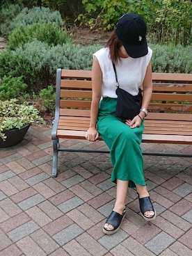 m@yaさん（レディース・159cm）の夏コーディネート