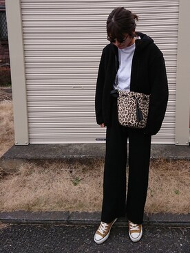 m@yaさん（レディース・159cm）の冬コーディネート