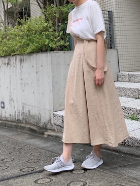 「VIS（ビス）のアイテム（オールインワン・サロペット）」を使った、porterbonheurさん（レディース・168cm）の秋コーディネート