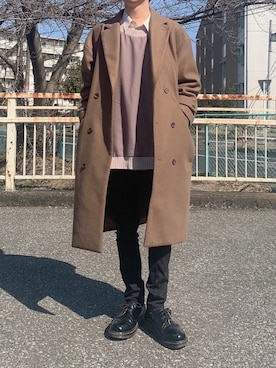 「JOKER（ジョーカー）のアイテム（パンツ）」を使った、ゆうきくんさん（メンズ・163cm）の春コーディネート