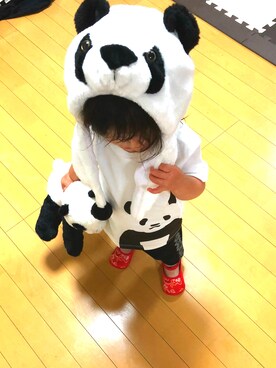 「IKEA（イケア）のアイテム（おもちゃ）」を使った、ma-bouさん（キッズ・80cm）の春コーディネート