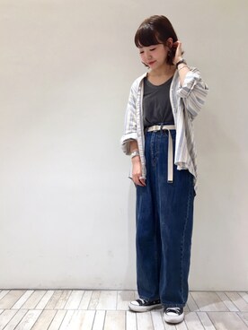 てらさんさん（レディース・157cm）の夏コーディネート