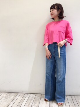 てらさんさん(レディース・157cm)の夏コーディネート
