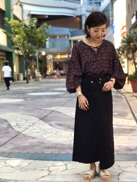 てらさんさん（レディース・157cm）の夏コーディネート