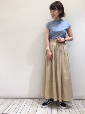 てらさんさん（レディース・157cm）の夏コーディネート