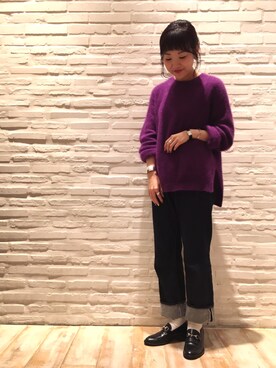 てらさんさん（レディース・157cm）の秋コーディネート