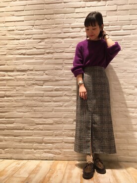 てらさんさん（レディース・157cm）の秋コーディネート