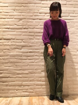 てらさんさん(レディース・157cm)の秋コーディネート