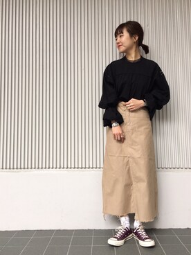 てらさんさん（レディース・157cm）の冬コーディネート