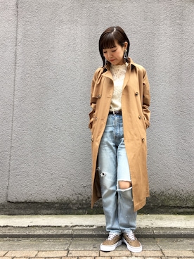 てらさんさん（レディース・157cm）の冬コーディネート