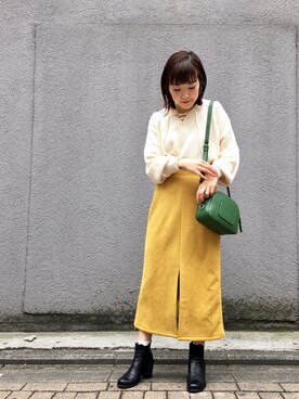 てらさんさん（レディース・157cm）の冬コーディネート